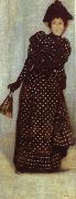 Lady in a Polka-Dot Dress Jozsef Rippl-Ronai